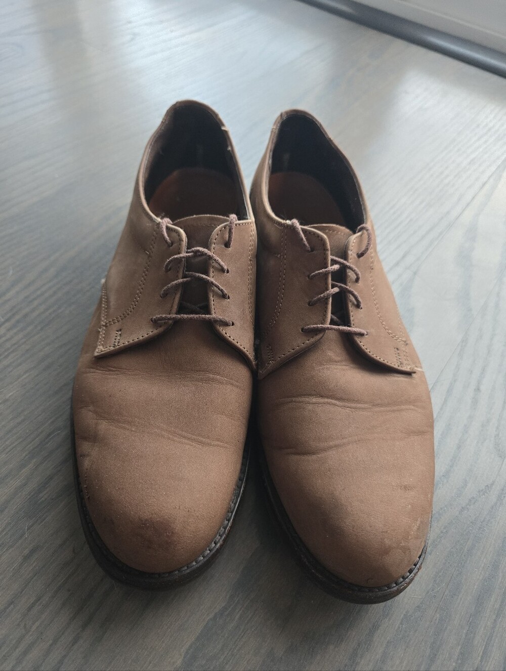 Salvatore Ferragamo | Men's Suede Derby Shoes